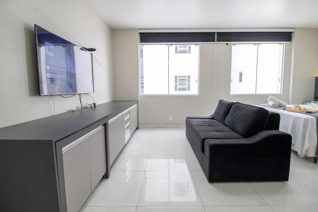Balneário CamboriúPos25B - Climatizado, Tv Smart, Garagem, Wi-Fiアパートメント エクステリア 写真