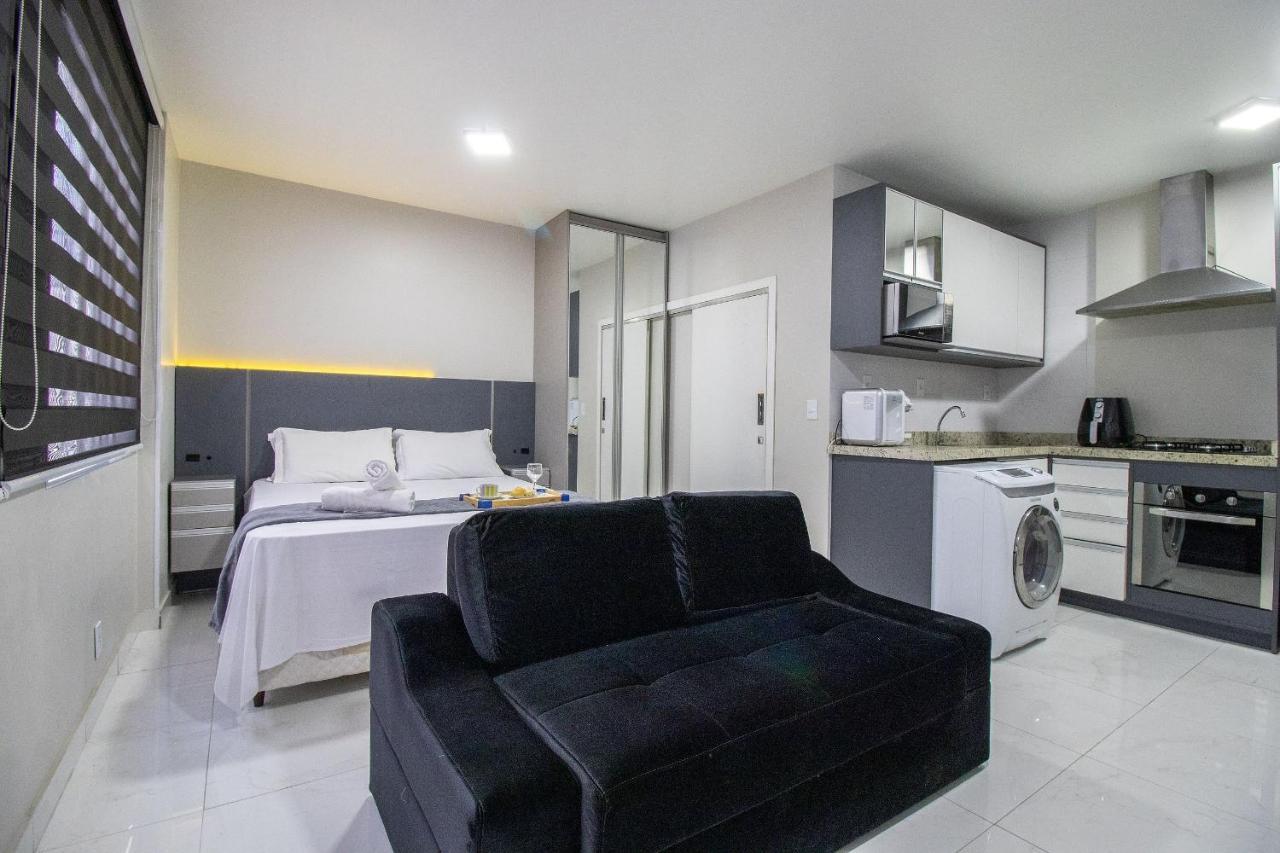 Balneário CamboriúPos25B - Climatizado, Tv Smart, Garagem, Wi-Fiアパートメント エクステリア 写真
